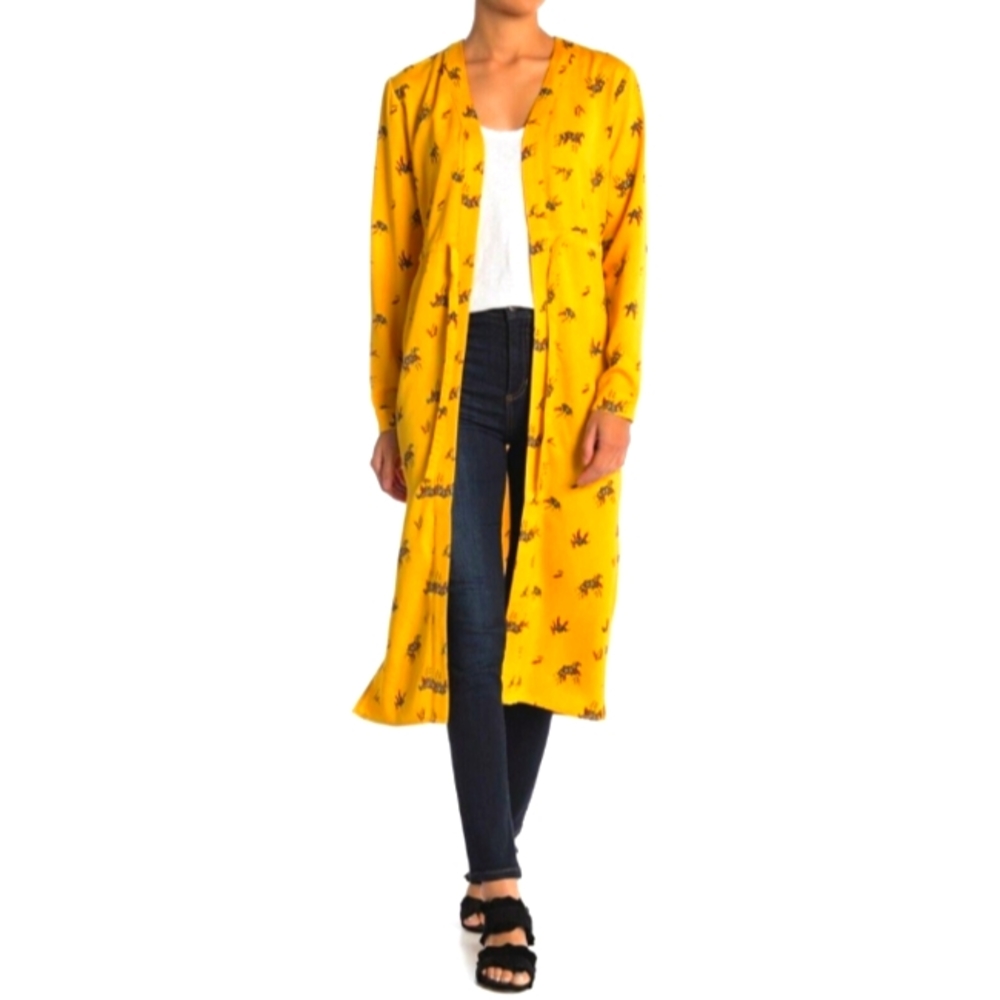 MELROSE & MARKET FLORAL DUSTER (2X)
